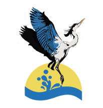 Logo Blue Heron yellow – Blue Heron Holistic Services